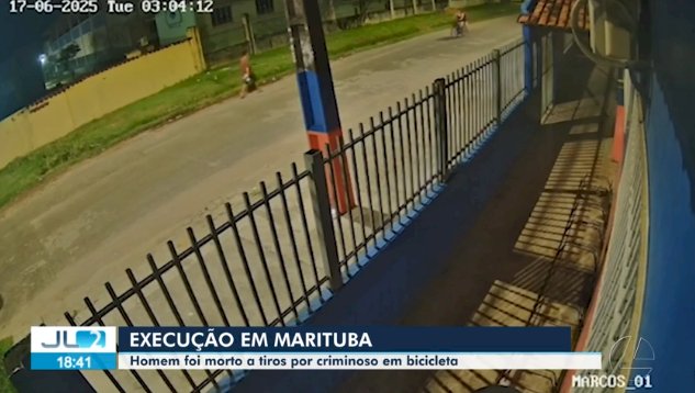 Homem é executado a tiros por dupla em bicicleta em Marituba, na Grande Belém